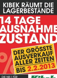 Kibek Ausverkauf Januar 2013 KW04 Kibek Ausverkauf Januar 2013 KW04