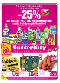 Sutterlüty Sutterlüty Angebot 24.01. - 30.01.2013 Januar 2013 KW04