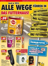 Futterhaus Beim Premium-Futter sparen Januar 2013 KW05