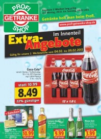Profi Getränke Shop Extra-Angebote Januar 2013 KW05