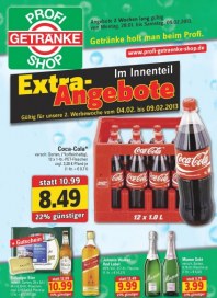 Profi Getränke Shop Extra-Angebote Januar 2013 KW05 Profi Getränke Shop Extra-Angebote Januar 2013 KW05