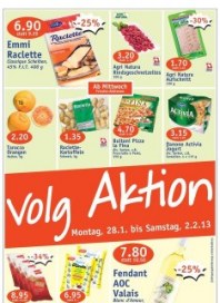 Volg Spar-Aktion Januar 2013 KW05 Volg Spar-Aktion Januar 2013 KW05