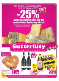 Sutterlüty 25% Februar 2013 KW07 Sutterlüty 25% Februar 2013 KW07