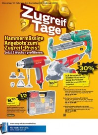 Coop Bau+Hobby Zugreiftage Februar 2013 KW07