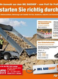 HKL Baumaschinen So starten Sie richtig durch Februar 2013 KW09