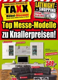 TAXX Möbeldiscount TopMesse-Modelle zu Knallerpreisen Februar 2013 KW09 1