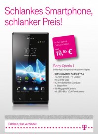 Telekom Shop Schlankes Smartphone, schlanker Preis März 2013 KW09