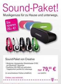 Telekom Shop Sound-Paket März 2013 KW09