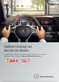 Mercedes Benz Saubere Leistung von den Service-Besten im Frühjahr 2013 März 2013 KW09