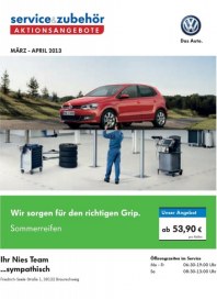Volkswagen Aktionsangebote März - April 2013 März 2013 KW09 9