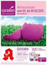 Curadies Mehr als eine Überraschung März 2013 KW10 Curadies Mehr als eine Überraschung März 2013 KW10