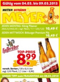 Meyer Getränke Angebote März 2013 KW10 1