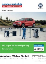 Volkswagen Aktionsangebote März - April 2013 März 2013 KW09 13