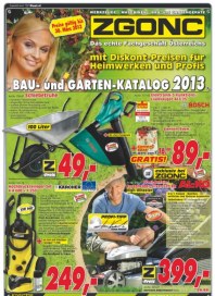 ZGONC Handel GmbH ZGONC Bau- und Garten-Katalog 2013 März 2013 KW10