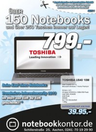 Notebookkontor Angebote März 2013 KW10