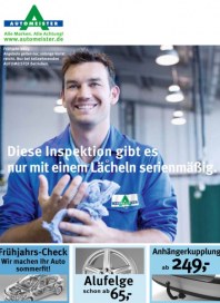 AUTOMEISTER Diese Inspektion gibt es nur mit einem Lächeln serienmäßig März 2013 KW12 AUTOMEISTER Diese Inspektion gibt es nur mit einem Lächeln serienmäßig März 2013 KW12