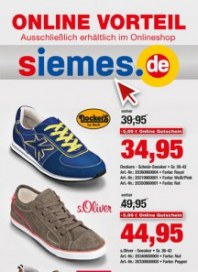 SIEMES Schuhcenter Online Vorteil März 2013 KW12