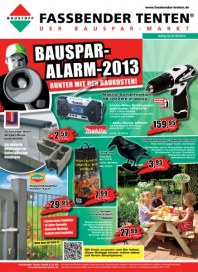 Fassbender Tenten Bauspar-Alarm 2013 Mai 2013 KW19 Fassbender Tenten Bauspar-Alarm 2013 Mai 2013 KW19