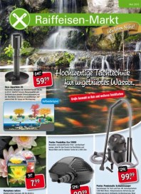 Raiffeisen-Markt Hochwertige Teichtechnik für ungetrübtes Wasser. Borken Mai 2013 KW20 Raiffeisen-Markt Hochwertige Teichtechnik für ungetrübtes Wasser. Borken Mai 2013 KW20