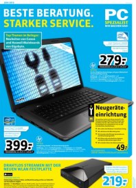 PC-SPEZIALIST Beste Beratung. Starker Service Mai 2013 KW22 PC-SPEZIALIST Beste Beratung. Starker Service Mai 2013 KW22