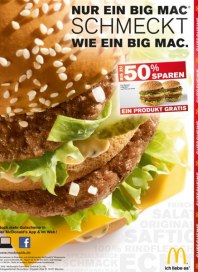 McDonald's Bis zu 50% sparen Juni 2013 KW22