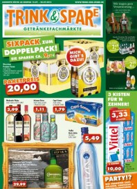 Trink und Spare Sixpack zum Doppelpack Juli 2013 KW29 Trink und Spare Sixpack zum Doppelpack Juli 2013 KW29