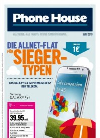 Phone House Smartphone Angebote Juli 2013 KW27