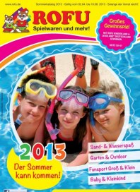 Rofu Kinderland Sommerkatalog Spielwaren April 2013 KW14 Rofu Kinderland Sommerkatalog Spielwaren April 2013 KW14