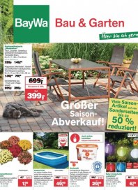 Baywa Bau- & Gartenmärkte Bau & Garten Angebote Juli 2013 KW31