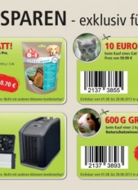 Kölle-Zoo Tierische Angebote - Rabattcoupons für treue Kunden August 2013 KW31