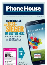 Phone House Smartphone Angebote August 2013 KW31