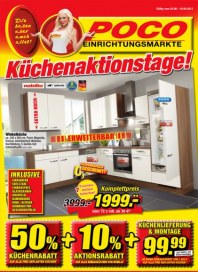 POCO Küchenaktionstage August 2013 KW31 POCO Küchenaktionstage August 2013 KW31