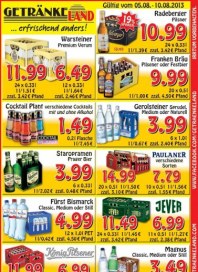 Getränkeland Getränke Angebote gültig ab: 05.08.2013 August 2013 KW32 1 Getränkeland Getränke Angebote gültig ab: 05.08.2013 August 2013 KW32 1