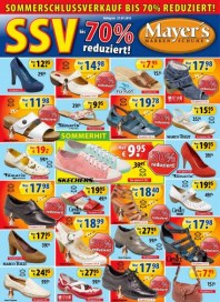 Mayer's Markenschuhe Monatsflyer Juli 2013 KW29 Mayer's Markenschuhe Monatsflyer Juli 2013 KW29