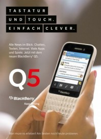 BlackBerry Tastatur und Touch - einfach clever August 2013 KW32 BlackBerry Tastatur und Touch - einfach clever August 2013 KW32
