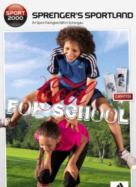 Sport 2000 Sport Angebote „cool for school“ August 2013 KW32