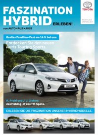 Toyota Faszination Hybrid erleben August 2013 KW34 Toyota Faszination Hybrid erleben August 2013 KW34