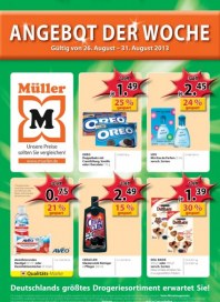 Müller Drogerie Angebot der Woche August 2013 KW35 Müller Drogerie Angebot der Woche August 2013 KW35