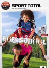 Sport 2000 Sport Angebote „cool for school“ August 2013 KW35 2