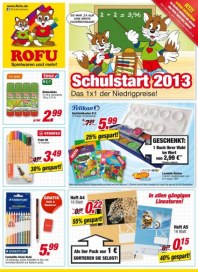 Rofu Kinderland Schreibwaren und Schulbedarf September 2013 KW36 Rofu Kinderland Schreibwaren und Schulbedarf September 2013 KW36