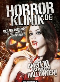 HORRORKLINIK Der Onlineshop für Halloween und Horror Oktober 2013 KW41