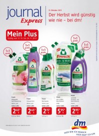 DM DM Journal Express Angebote bis 12.11.2013 Oktober 2013 KW44 DM DM Journal Express Angebote bis 12.11.2013 Oktober 2013 KW44
