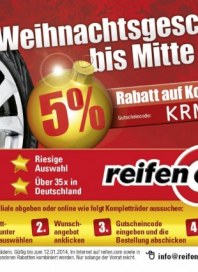 Reifen.com Felgen Angebote Dezember 2013 KW48
