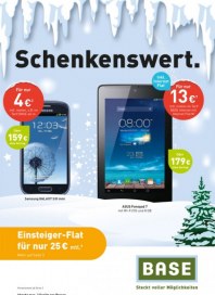 BASE Schenkenswert Dezember 2013 KW50 BASE Schenkenswert Dezember 2013 KW50