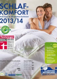 Dänisches Bettenlager Schlafkomfort-Katalog Dezember 2013 KW48