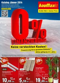 bauMax bauMax Angebote 02.01 - 18.01.2014 Januar 2014 KW01