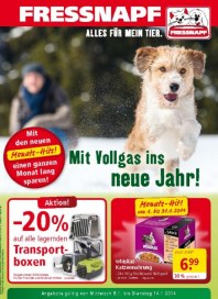 Fressnapf Fressnapf Angebote 07.01 - 14.01.2014 Januar 2014 KW02 Fressnapf Fressnapf Angebote 07.01 - 14.01.2014 Januar 2014 KW02
