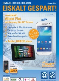 Aetka Telefonie. Internet. Navigation. EISKALT GESPART Januar 2014 KW01 Aetka Telefonie. Internet. Navigation. EISKALT GESPART Januar 2014 KW01