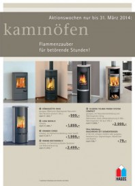 HAGOS Kaminöfen Januar 2014 KW04 HAGOS Kaminöfen Januar 2014 KW04