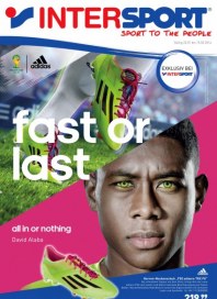 Intersport lebe deinen sport Intersport lebe deinen sport Angebote 22.01 - 15.02.2014 Januar 2014 KW Intersport lebe deinen sport Intersport lebe deinen sport Angebote 22.01 - 15.02.2014 Januar 2014 KW